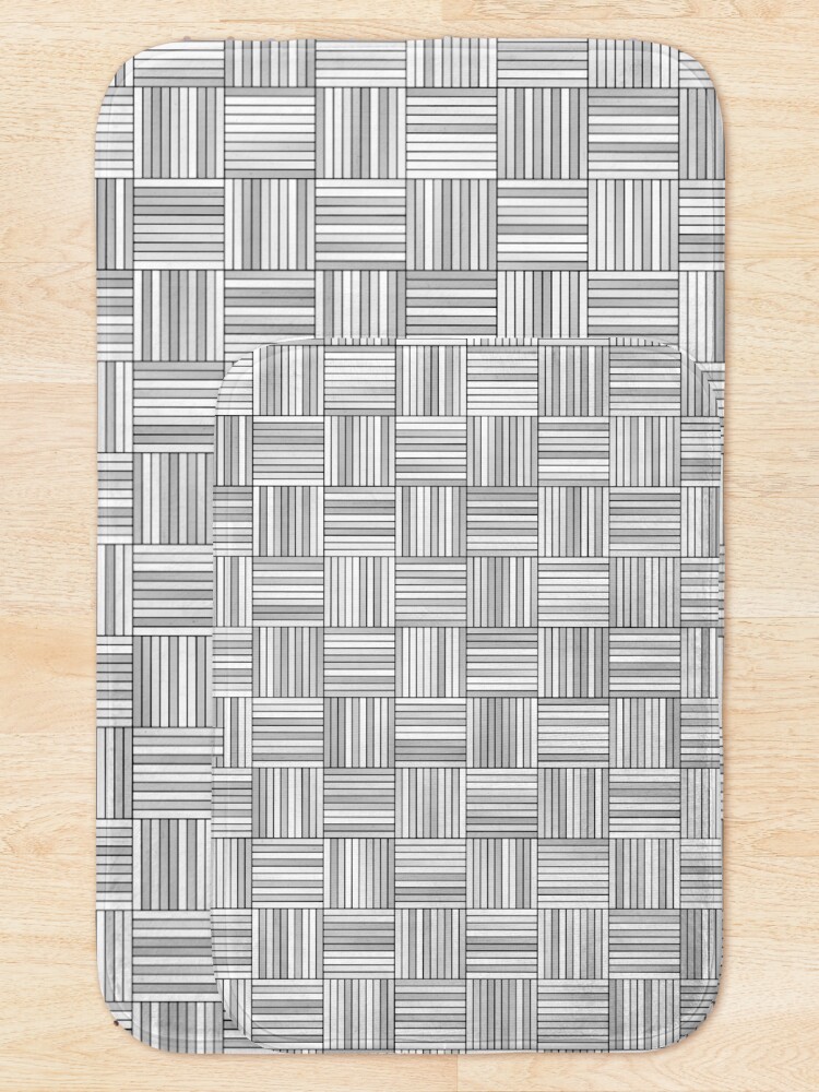 Thumbnail 5 of 6, Bath Mat, Flooring Family Pattern designed and sold by Irinapol.