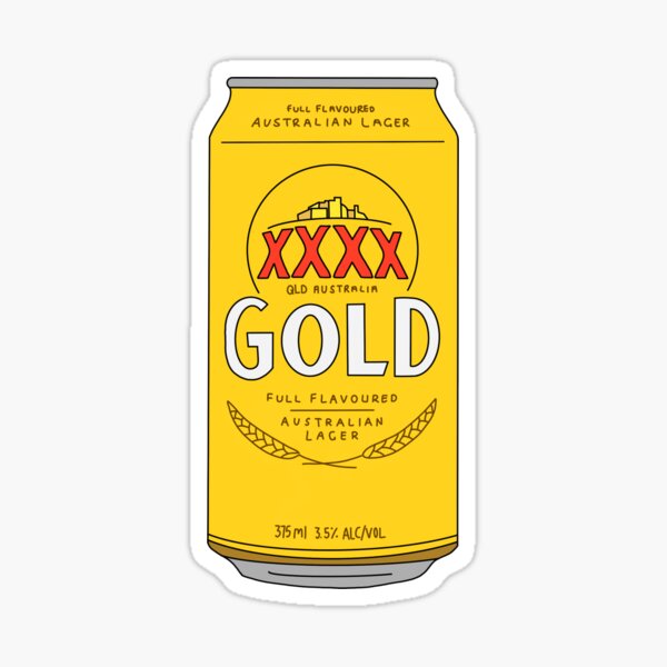XXXX GOLD Sticker