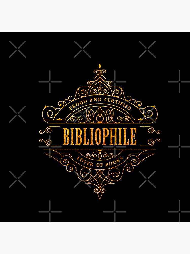 Gold Bibliophile - black by stellaarts