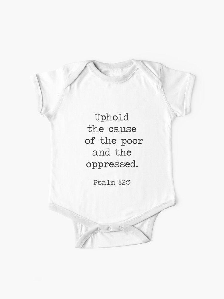 Psalm 3 Baby One Piece By Revivinghope Redbubble