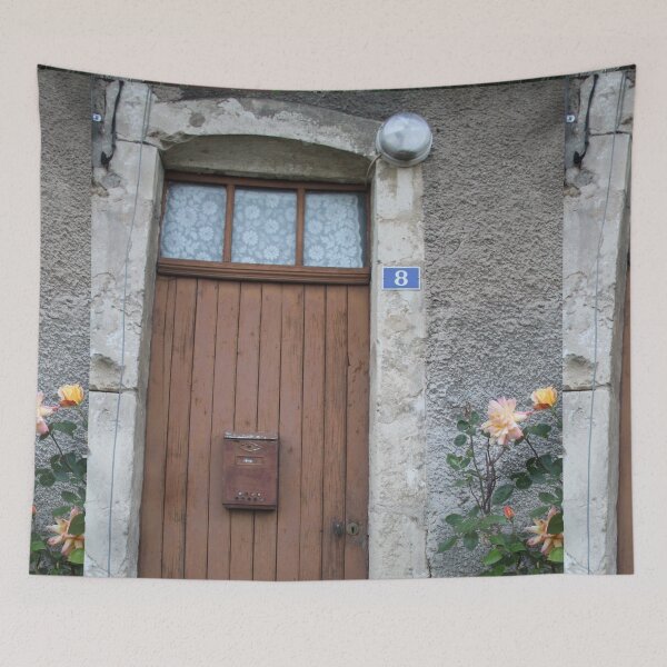 Item preview, Brown door old village of Meuse designed and sold by EstelleRossetti.