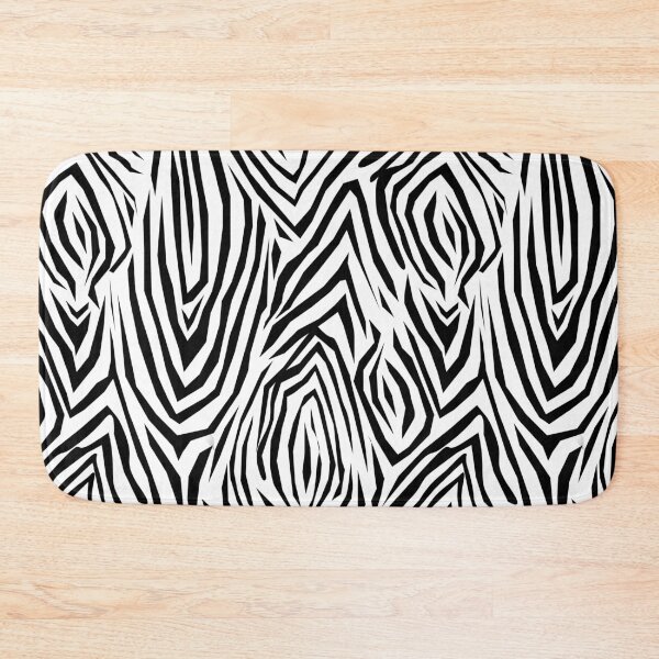 Item preview, Seamless pattern Zebra. Black, Zebra skin, black stripe, ornament designed and sold by fuzzyfox.