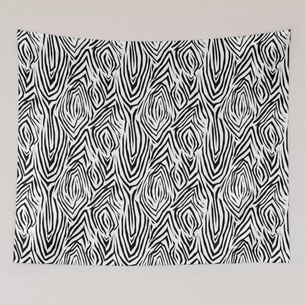 Item preview, Seamless pattern Zebra. Black, Zebra skin, black stripe, ornament designed and sold by fuzzyfox.