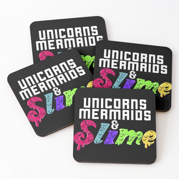 Item preview, Mystical Tee, Unicorn graphic, Mermaid Tee, Slime design designed and sold by Lisbob.