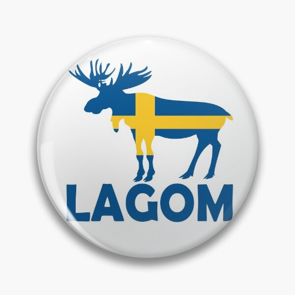 Item preview, sweden flag elk lagom | sweden flag Moose designed and sold by TshirtFuchs.