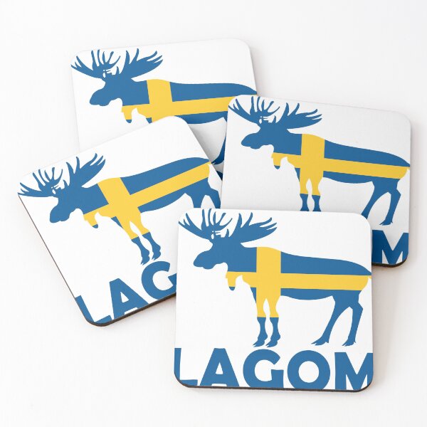 Item preview, sweden flag elk lagom | sweden flag Moose designed and sold by TshirtFuchs.
