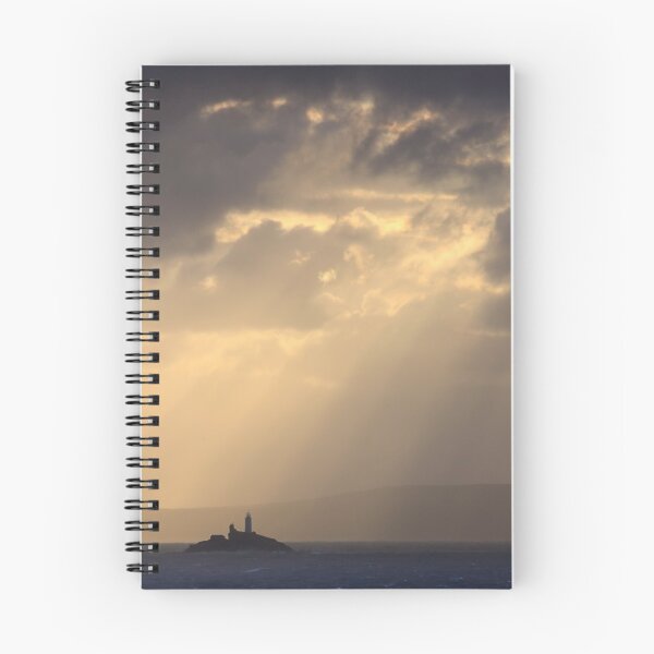 Item preview, Light Shafts over Godrevy Lighthouse designed and sold by bitm2007.