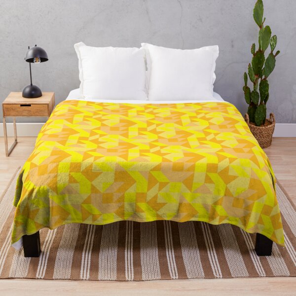 Item preview, Buttered Corn Retro Geometric Mosaic designed and sold by weirdAffect.