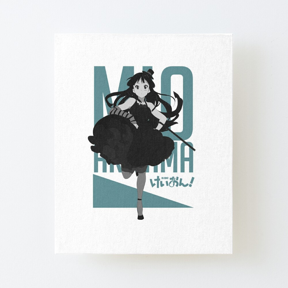 Mio Akiyama K On Don T Say Lazy Typography 2 Art Board Print By Chumbo21 Redbubble