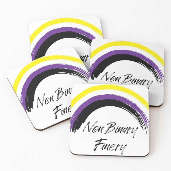 Item preview, Non Binary Finery Rainbow designed and sold by TheLexyHeart.