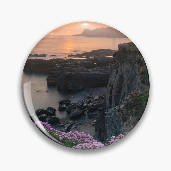 Artikelvorschau, Misty sping sunset (Godrevy) entworfen und verkauft von bitm2007.