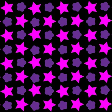 Artwork thumbnail, Stars Pattern Design by Type-Design