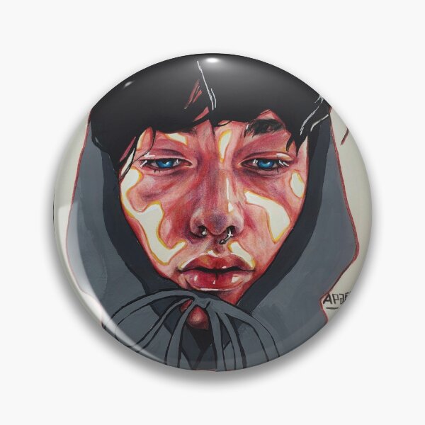 Item preview, Unusual Boy in a hood Portrait  designed and sold by apaeva.