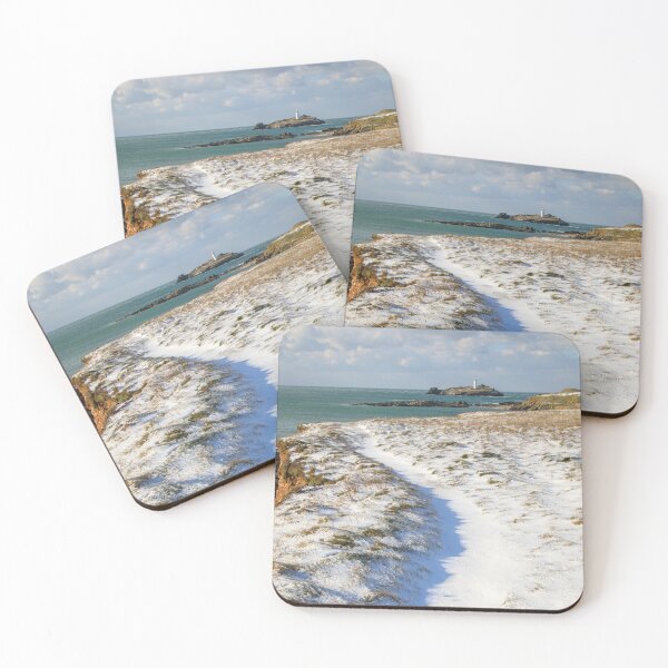 Item preview, Snow covered path (Godrevy) designed and sold by bitm2007.