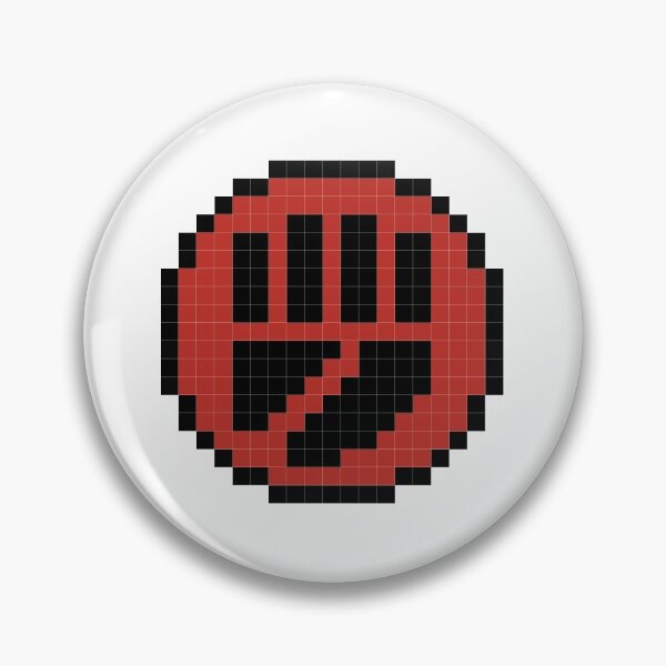 Item preview, Fighting Type Pixel Symbol designed and sold by Marionette.