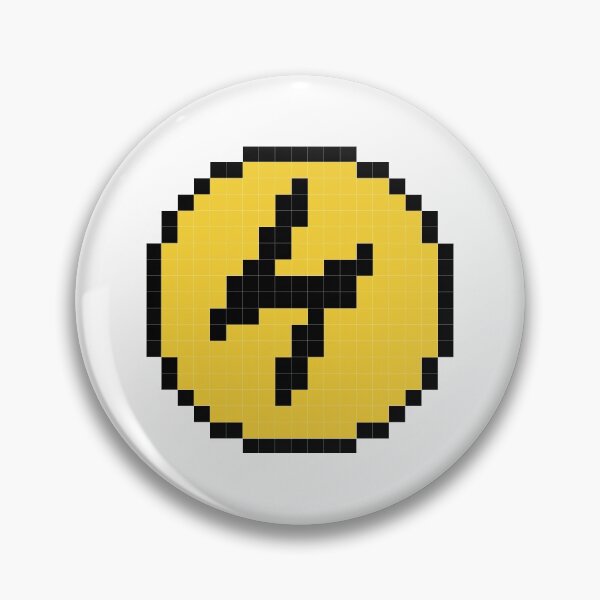 Item preview, Electric Type Pixel Symbol designed and sold by Marionette.