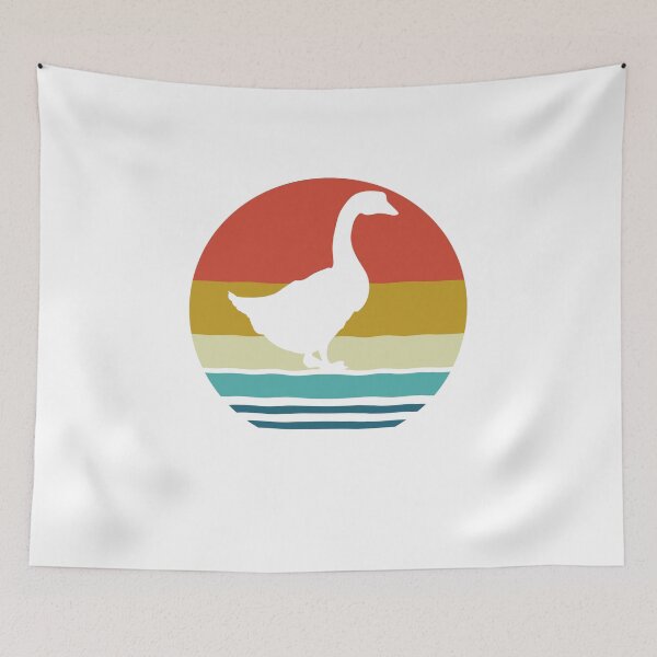 Artikelvorschau, Gans - Vintage Retro Gans - Gans, Geschenk entworfen und verkauft von HappyTees Lab.