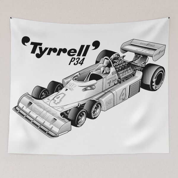Item preview, tyrell p 34 ford cosworth designed and sold by LuridoDog.