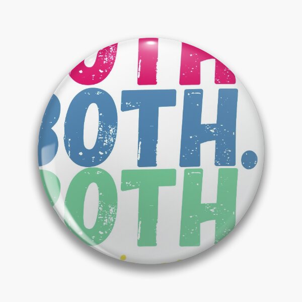 Item preview, Both Bisexual Tee, Bisexual Pride print, Equality graphic designed and sold by Lisbob.