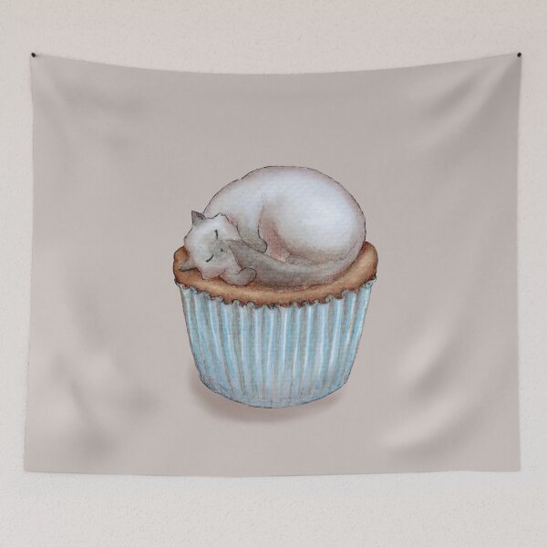 Item preview, Catcake - cute cupcake cat designed and sold by Denise, Denisn't.
