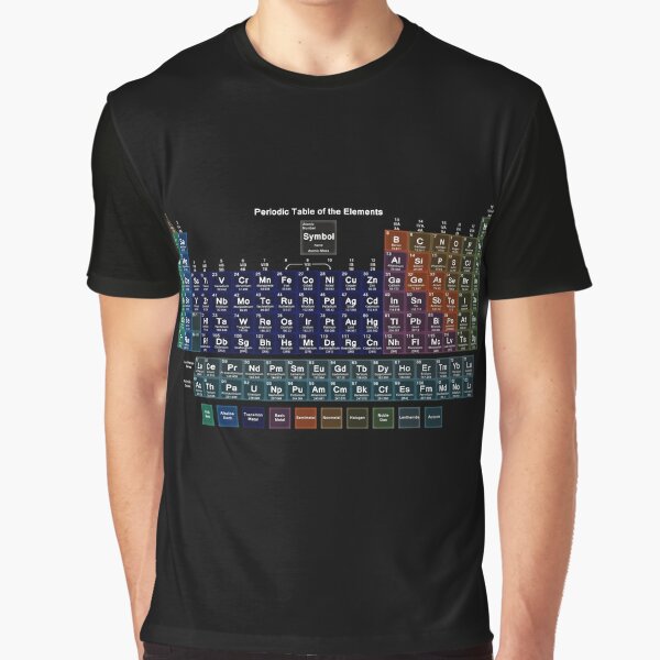 #Периодическаятаблица #Periodic #Table of the #Elements #PeriodicTableoftheElements  Graphic T-Shirt