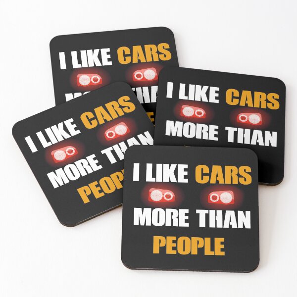 Item preview, I like cars more than people  designed and sold by Djalane.