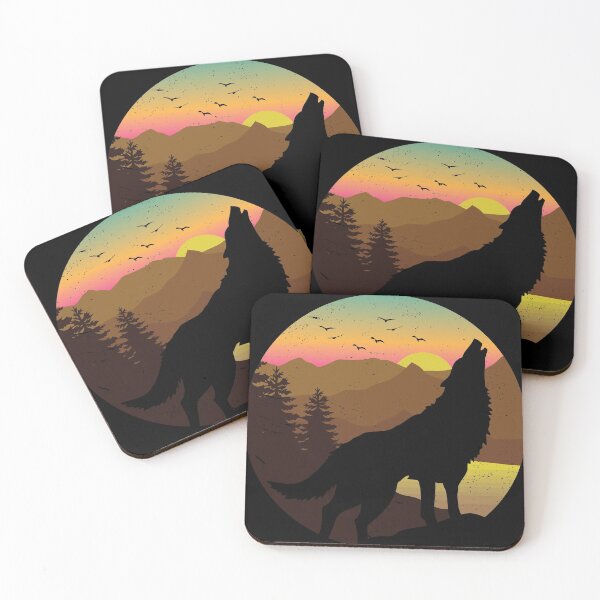 Item preview, Mountain Wilderness Wolf Survives Gift Design  product designed and sold by Lisbob.