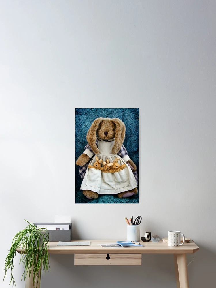 Thumbnail 2 of 3, Poster, Mama Rabbit  designed and sold by Dorset Girl.