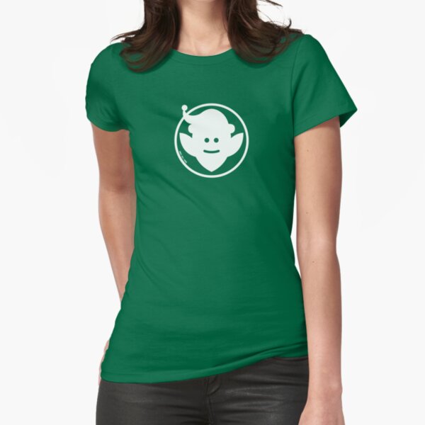 Christmas Elf Avatar Fitted T-Shirt