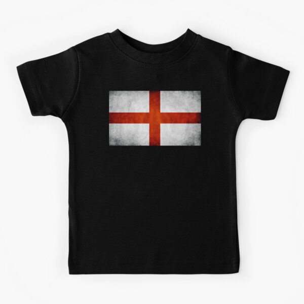 ENGLAND ST GEORGE'S FLAG PERSONALISED BABY /KID T-SHIRT NAMED GIFT FOR A CHILD 