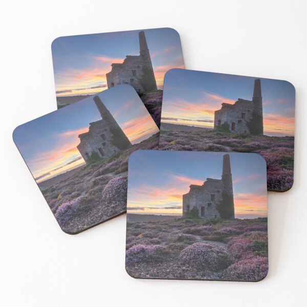 Item preview, Cornish Engine House at Sunset (Tywarnhayle) designed and sold by bitm2007.