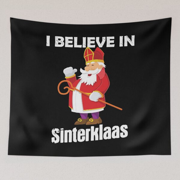 Item preview, Niederländische Weihnachten Ich glaube An Sinterklaas design designed and sold by jakehughes2015.