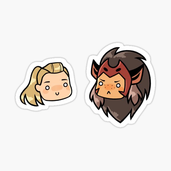 Catradora cute Sticker