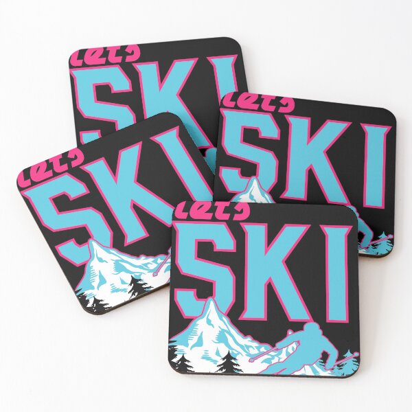 Item preview, Love Skiing Love Retro Stylings Love This Gift Idea product designed and sold by Lisbob.
