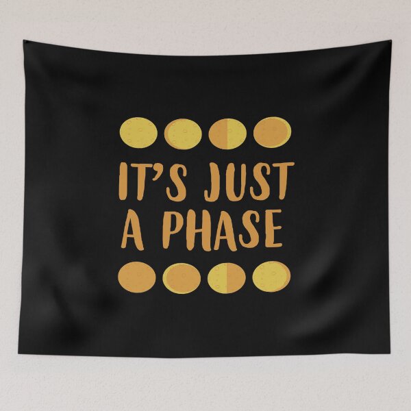 Item preview, Funny Nerdy Its Just A Phase Moon and Space Science product designed and sold by jakehughes2015.