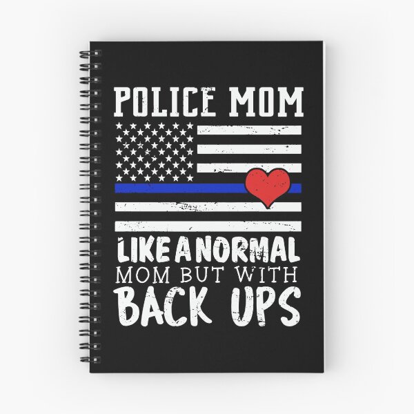 Item preview, Damen Police Mom Like A Normal Mom For Thin Blue Line Cops product designed and sold by AYDreamers.