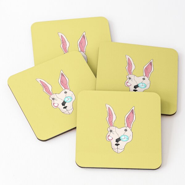 Tina's Mask Coasters (Set of 4)