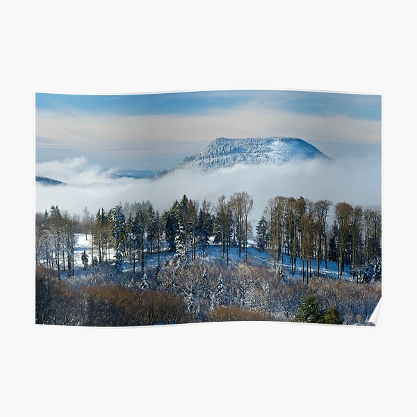 Le Climont en hiver Poster