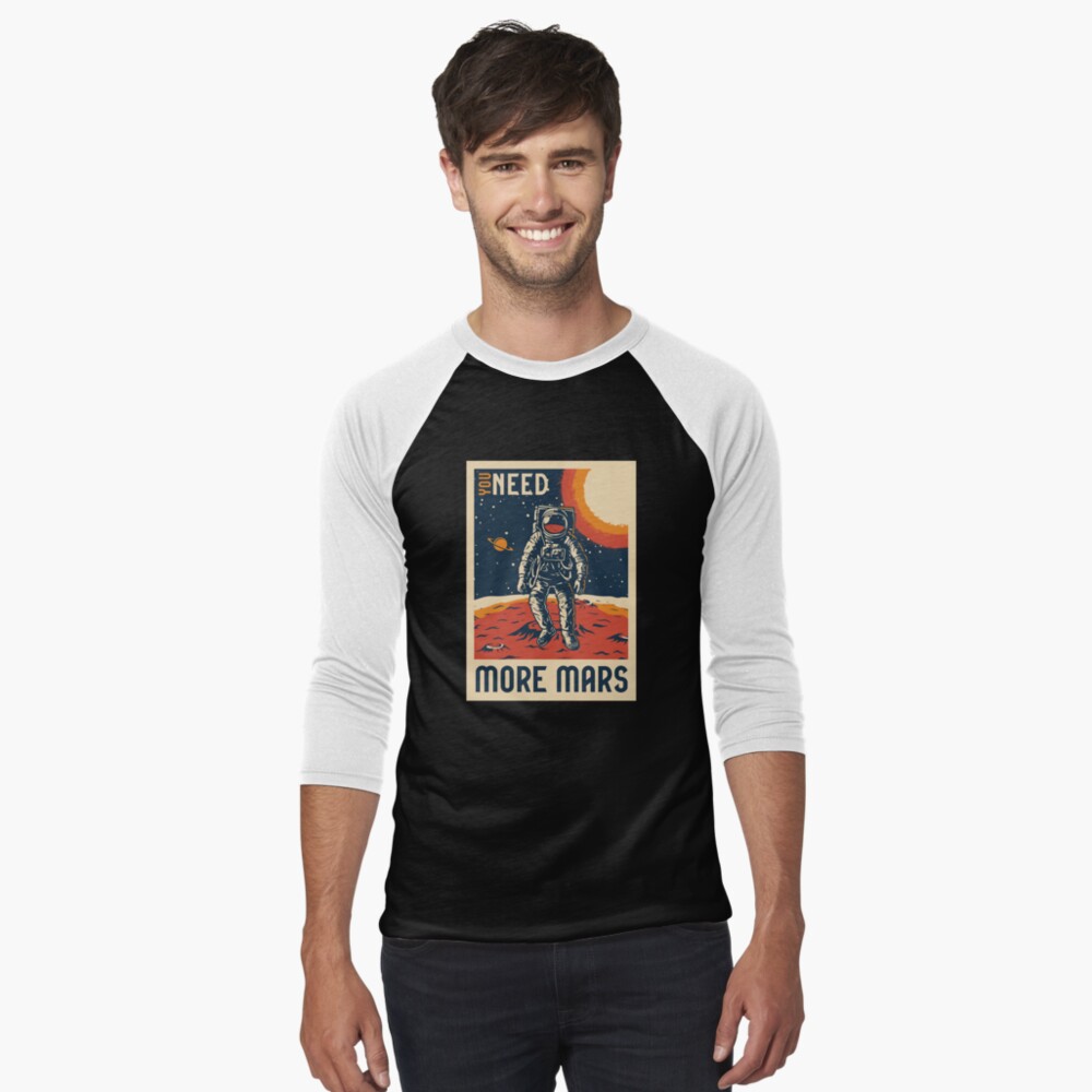 Item preview, Baseball ¾ Sleeve T-Shirt designed and sold by renju1902.