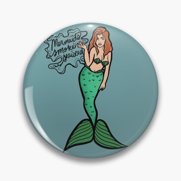 Artikelvorschau, Mermaids smoke seaweed entworfen und verkauft von FrictionMaxxing.
