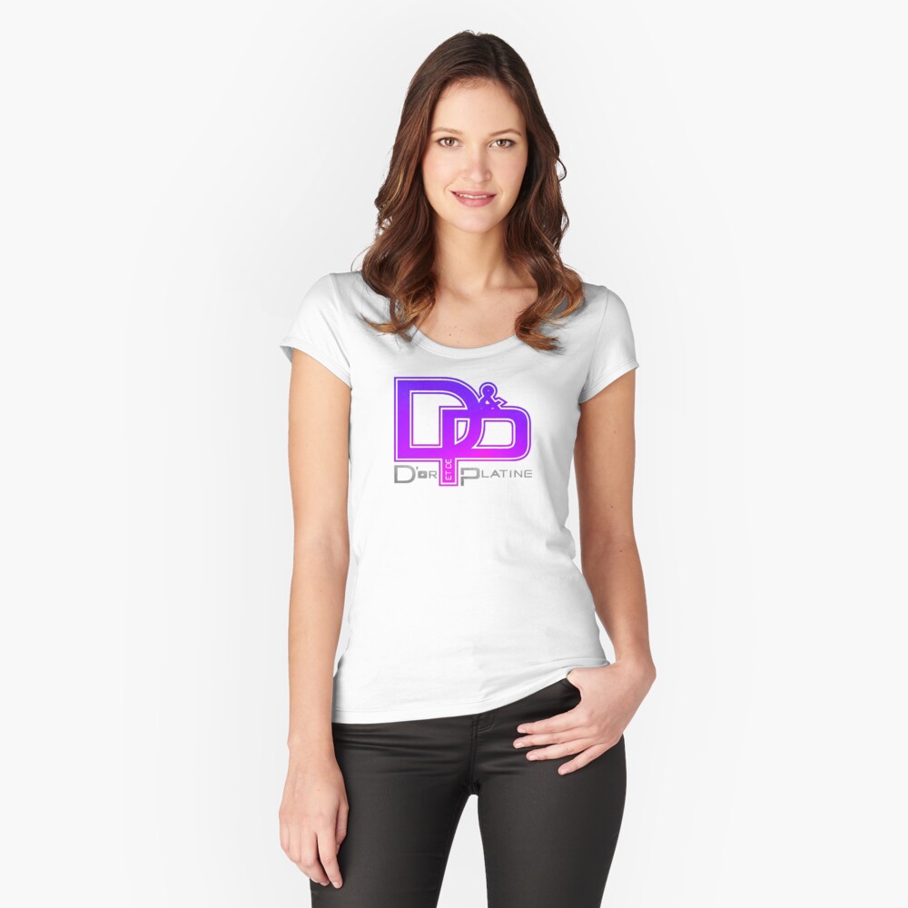 Item preview, Fitted Scoop T-Shirt designed and sold by Douxetpiquant.
