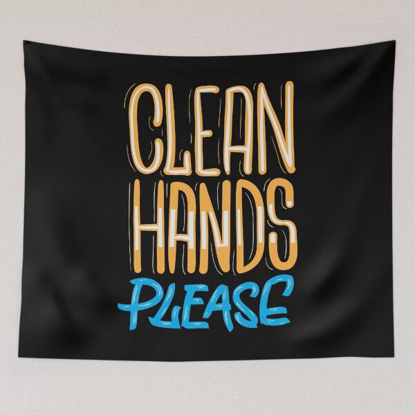 Item preview, Clean Hands Please designed and sold by Vector Scout Lab.