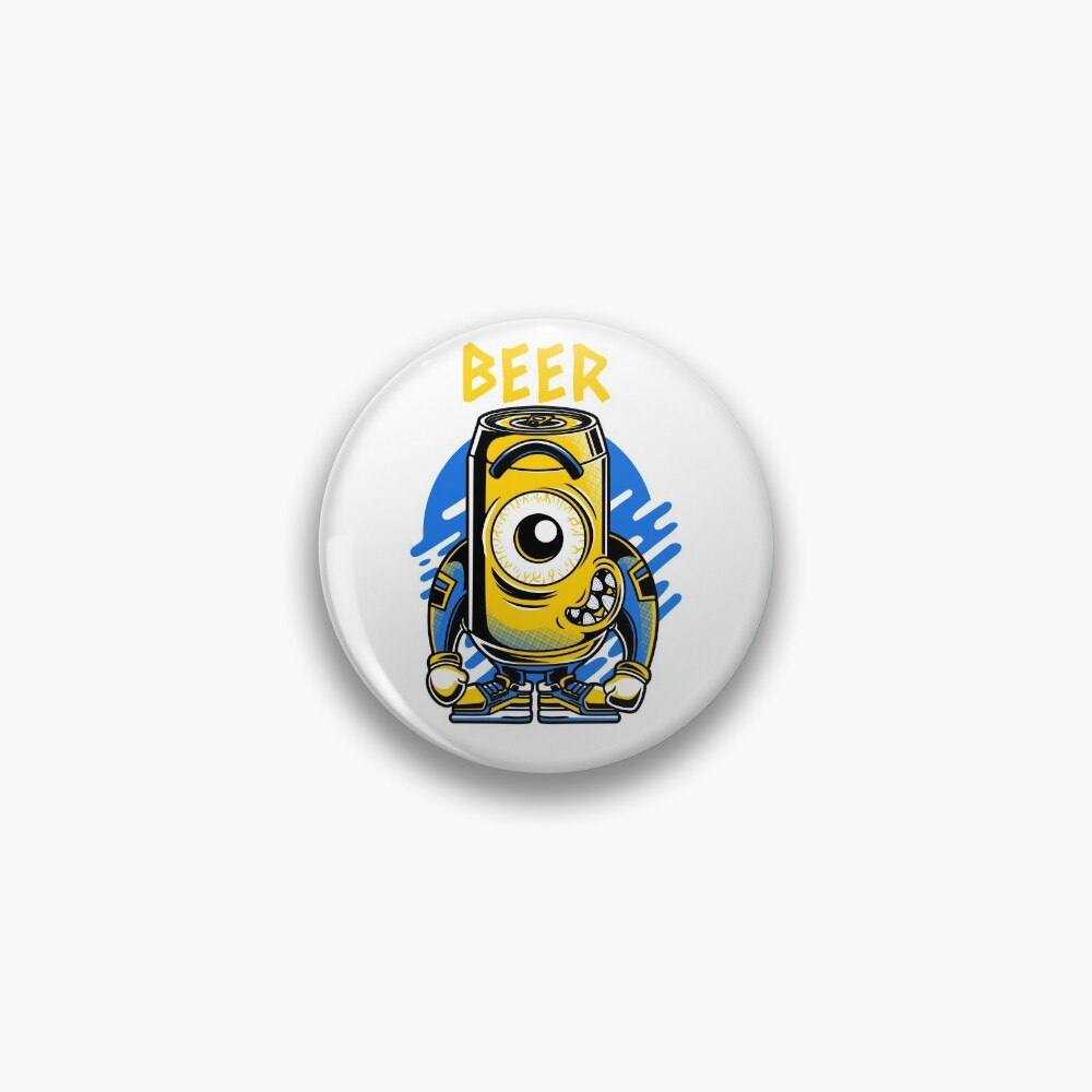 Discover Beer Fight Pin