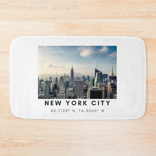 Item preview, New York coordinates 40.7128° N, 74.0060° W designed and sold by Meaningfully.