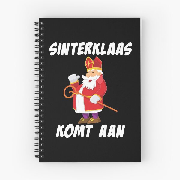 Item preview, Sinterklaas Komt Aan Dutch Christmas Gift print designed and sold by jakehughes2015.