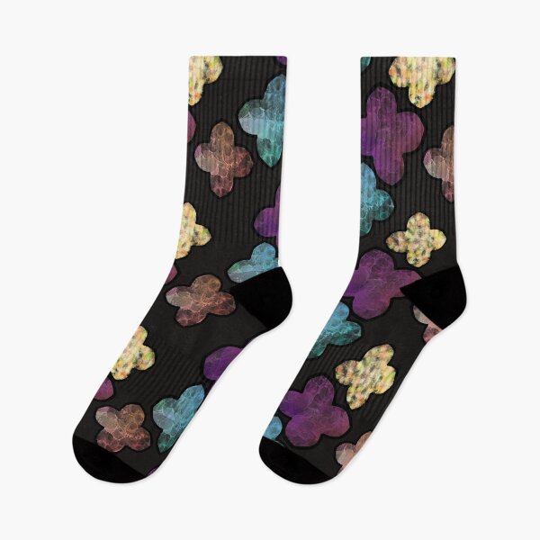 Item preview, Inky Floral Pattern On Black Background. designed and sold by Zilpa’s Prints.