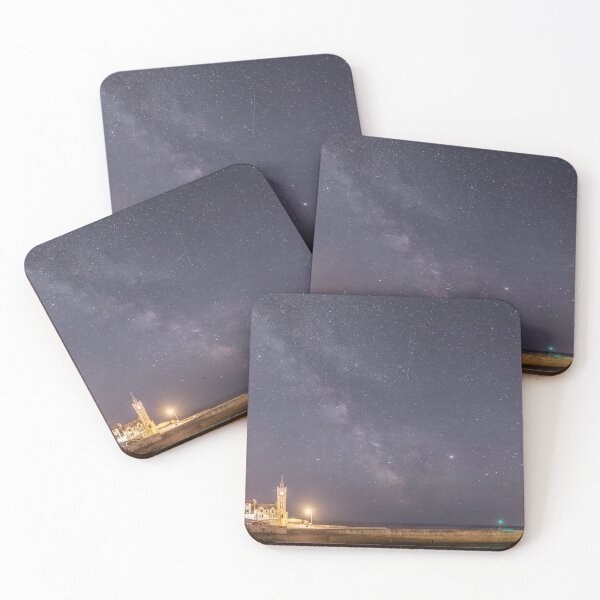 Item preview, Milky way over Porthleven Pier designed and sold by bitm2007.