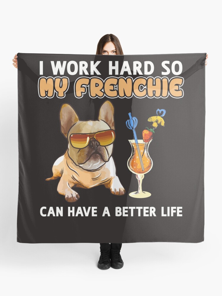 frenchie scarf