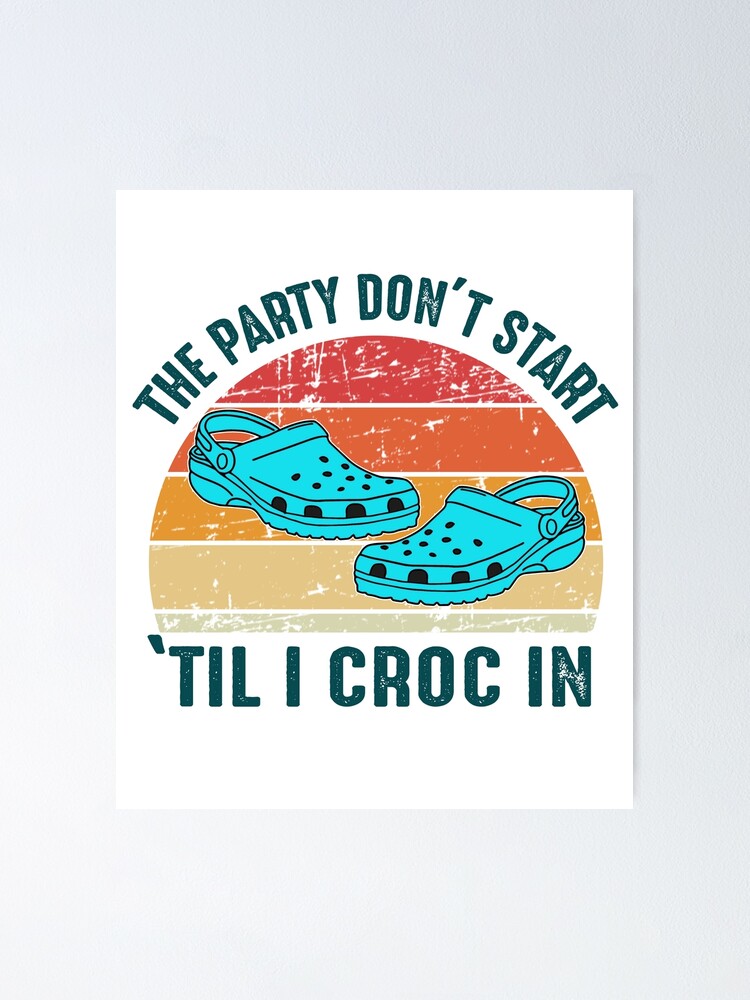 Croccin To A Christmas Party Today : r/crocs