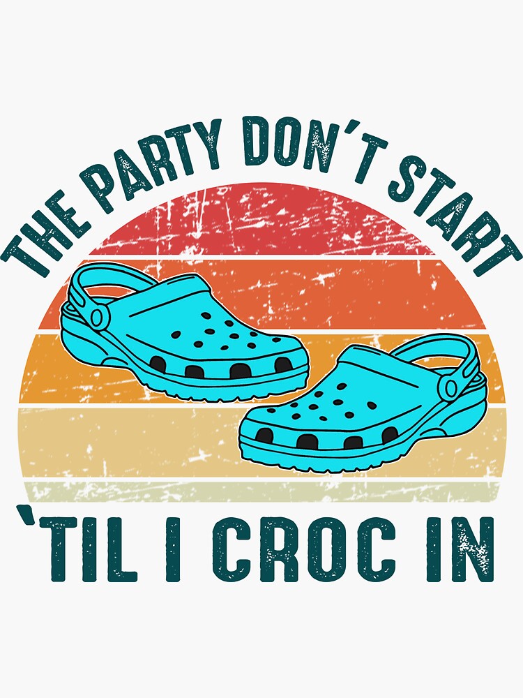 Croccin To A Christmas Party Today : r/crocs